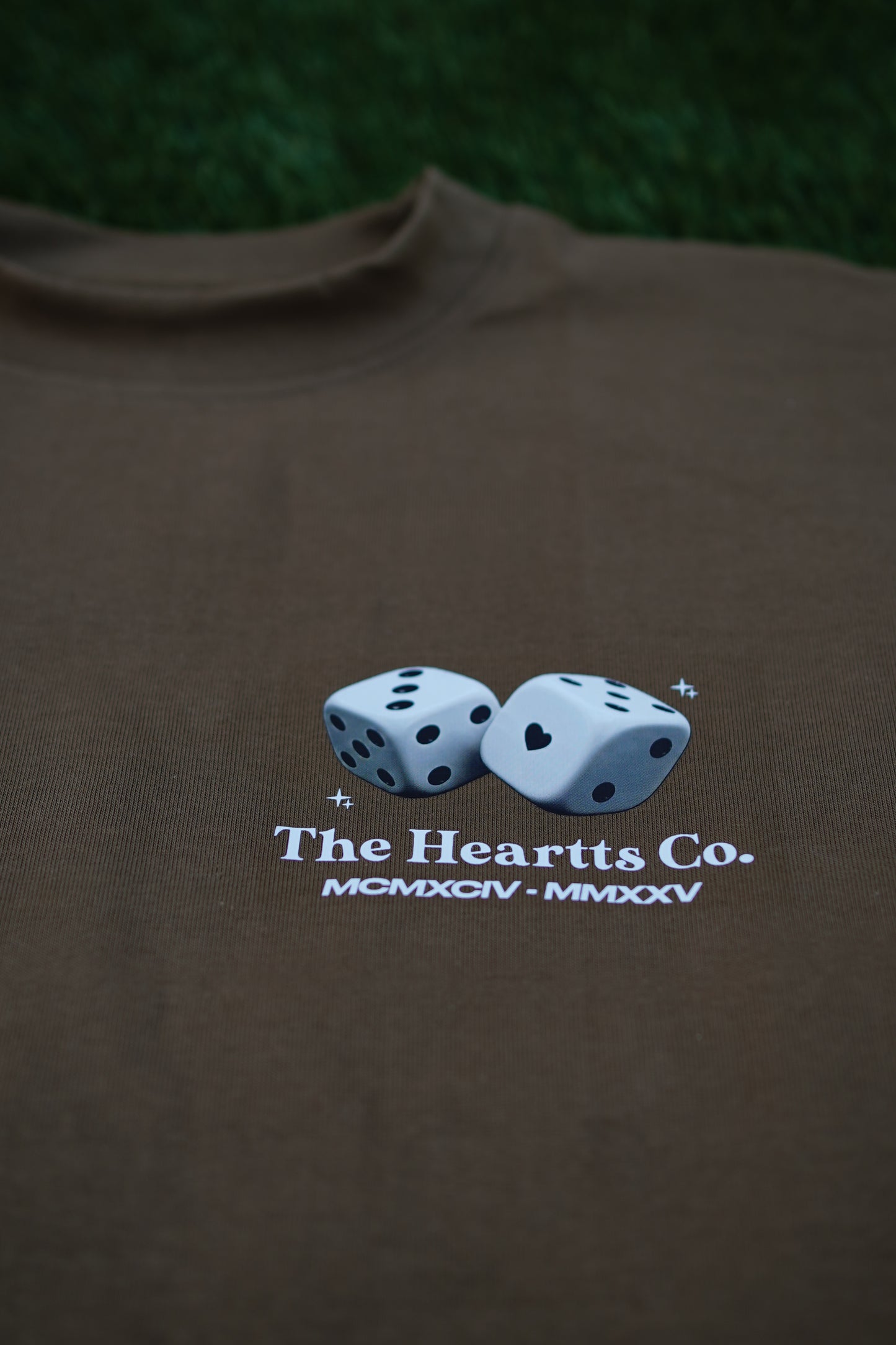 OVERSIZED "LOVE DEALER" T-Shirt (Olive)