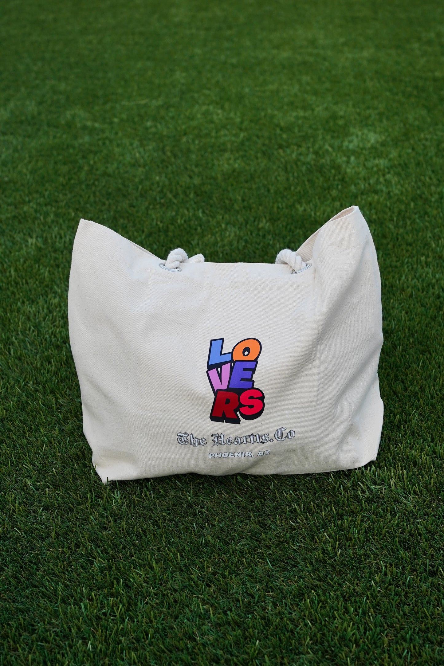 "LOVERS" TOTE BAG