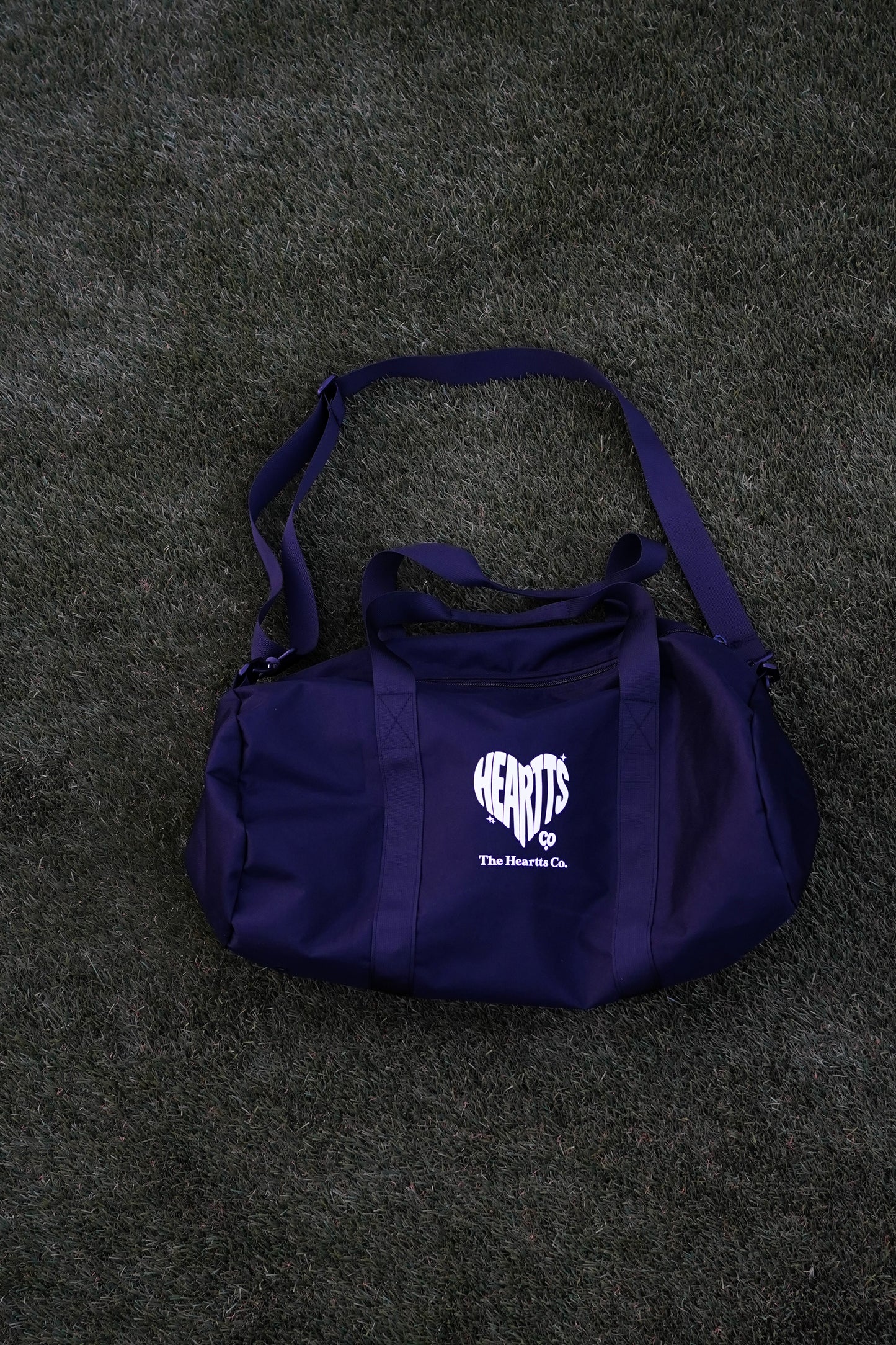 "THE HEARTTS CO." DUFFLE BAG