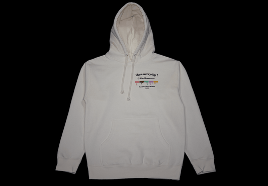 " Have a Cozy Day ! " Hoodie (OFF-WHITE)